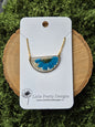 Pressed Flower Daisy Necklace