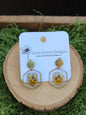 Dainty Floral Drop Earrings