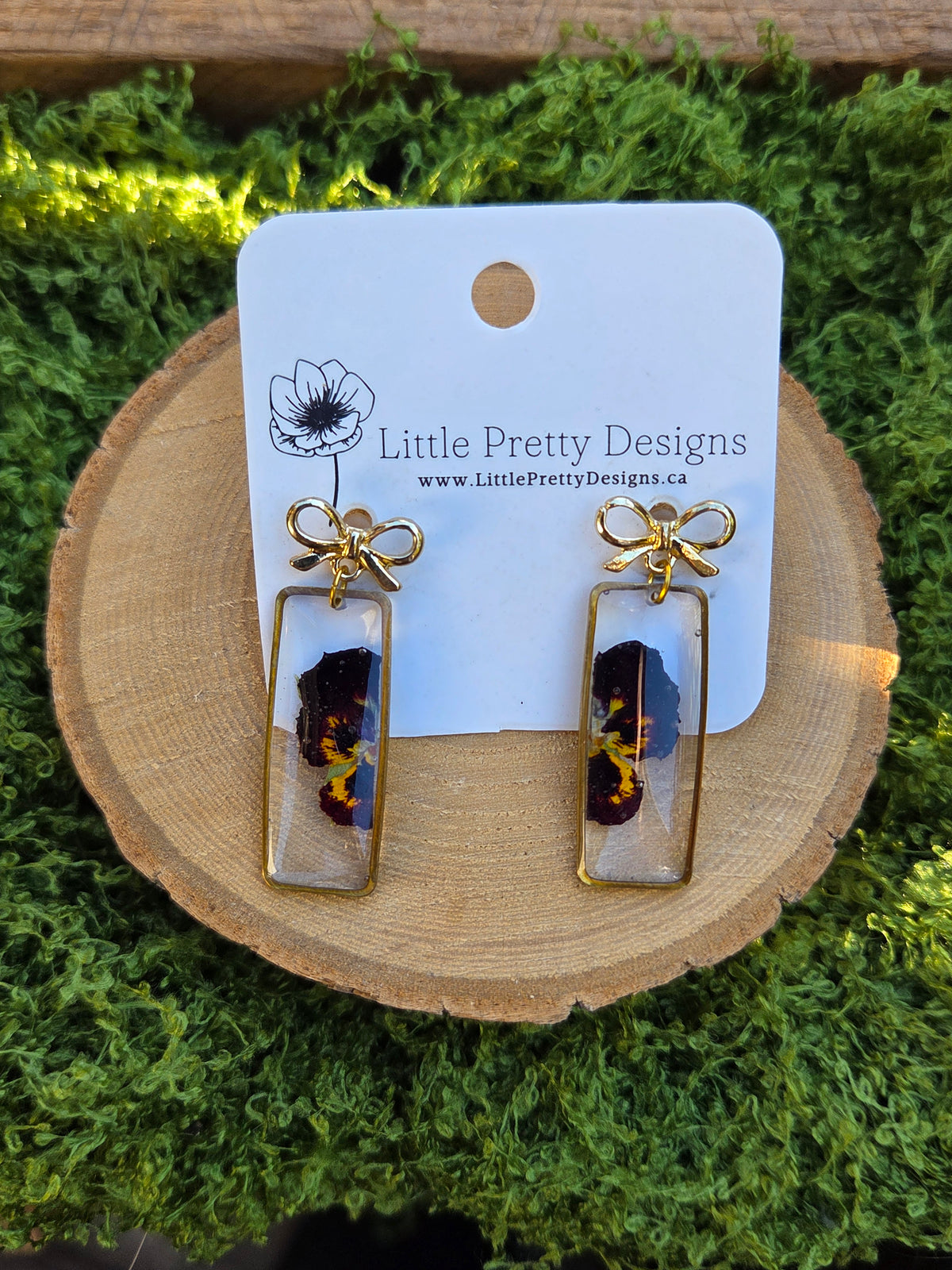 Floral Drop Earrings
