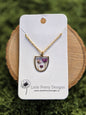Pressed Flower Necklace