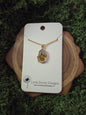 Octagon Flower Necklace