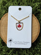 Pressed Flower Necklace