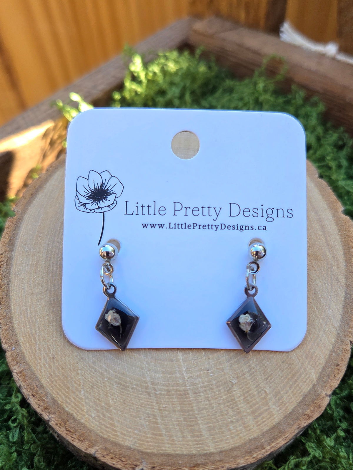 Floral Drop Earrings