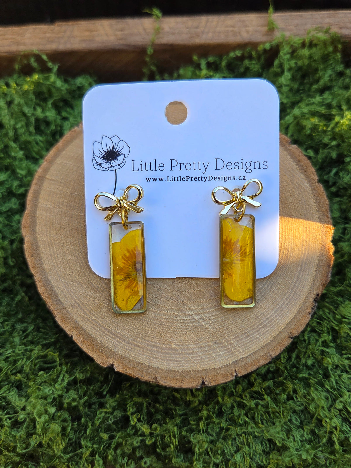 Floral Drop Earrings