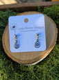 Dainty Floral Drop Earrings