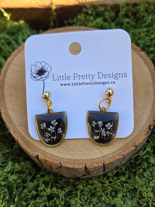 Floral Drop Earrings