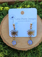 Floral Drop Earrings
