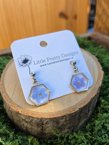 Floral Drop Earrings