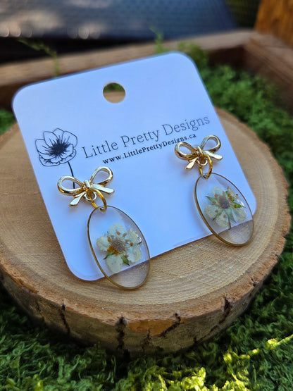 Floral Drop Earrings