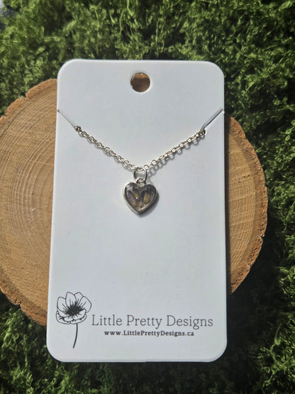 Heart flower Necklace