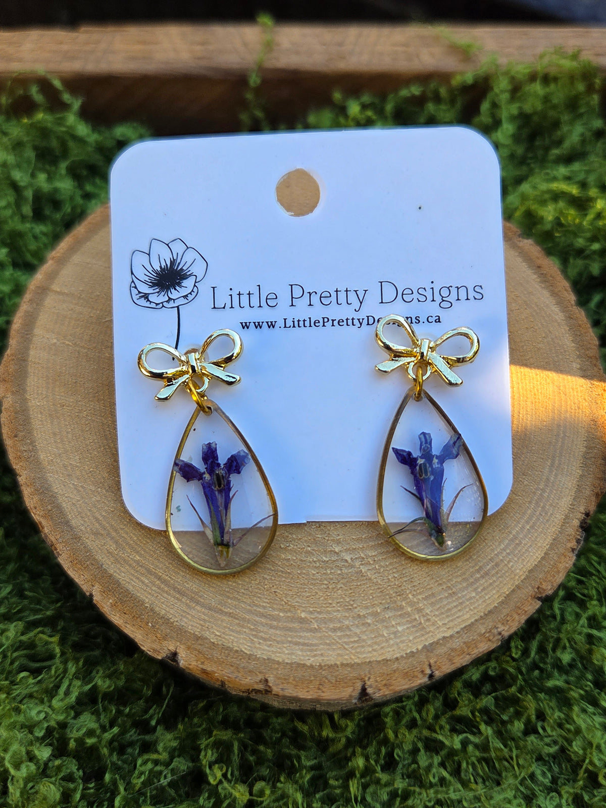 Floral Drop Earrings