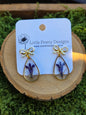 Floral Drop Earrings