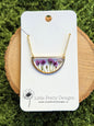 Pressed Flower Necklace