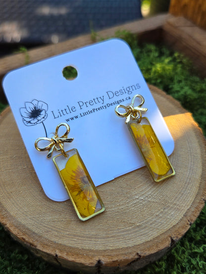 Floral Drop Earrings