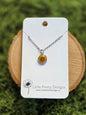 Round Flower Necklace