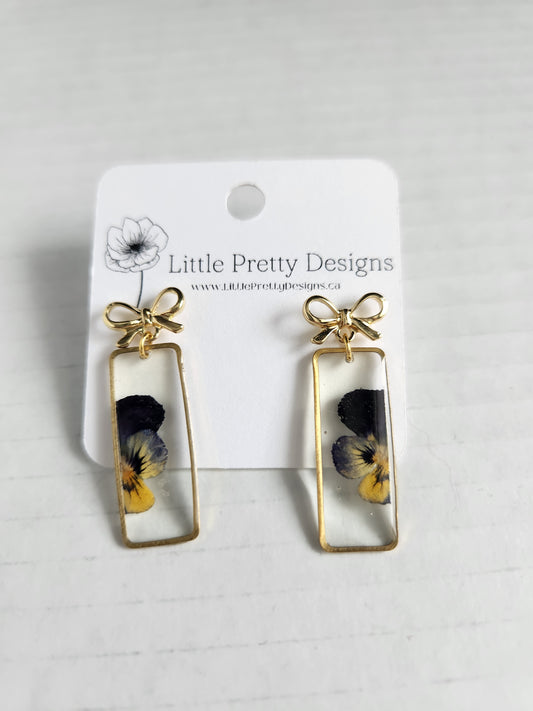 Floral Drop Earrings