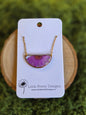 Pressed Flower Necklace