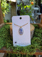 Pressed Flower Necklace