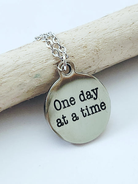 One Day At A Time - Charm Necklace