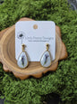 Lobelia teardrop earrings