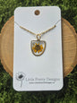 Dainty floral necklace