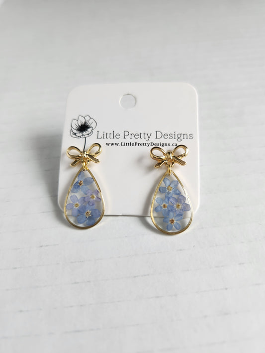 Floral Drop Earrings