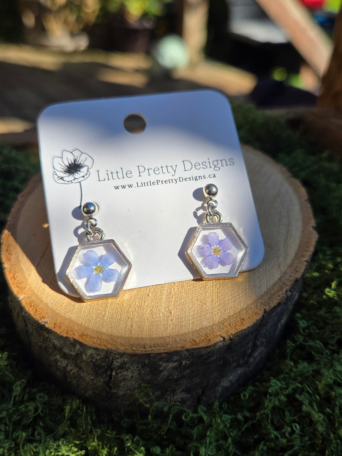 Floral Drop Earrings