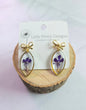 Pressed Flower Earrings