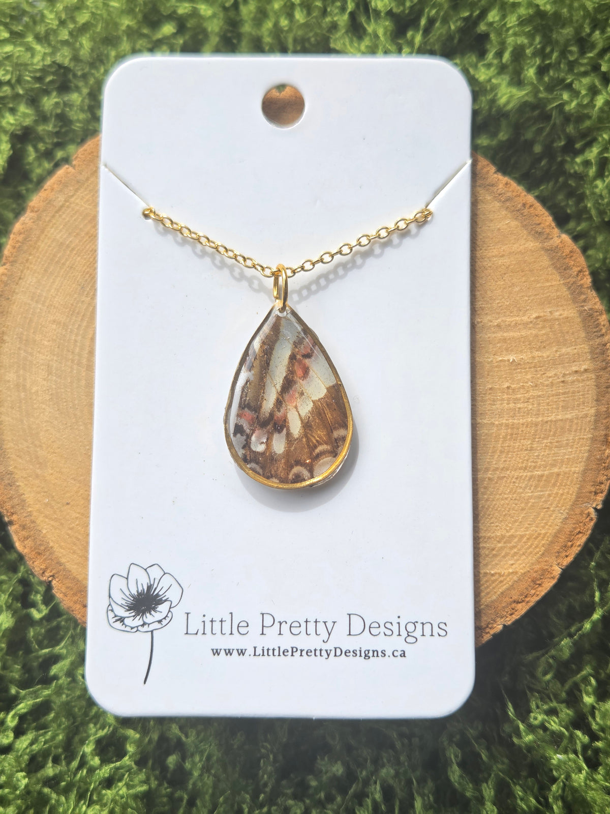Butterfly wing Necklace