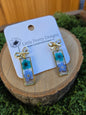 Dainty Floral Drop Earrings
