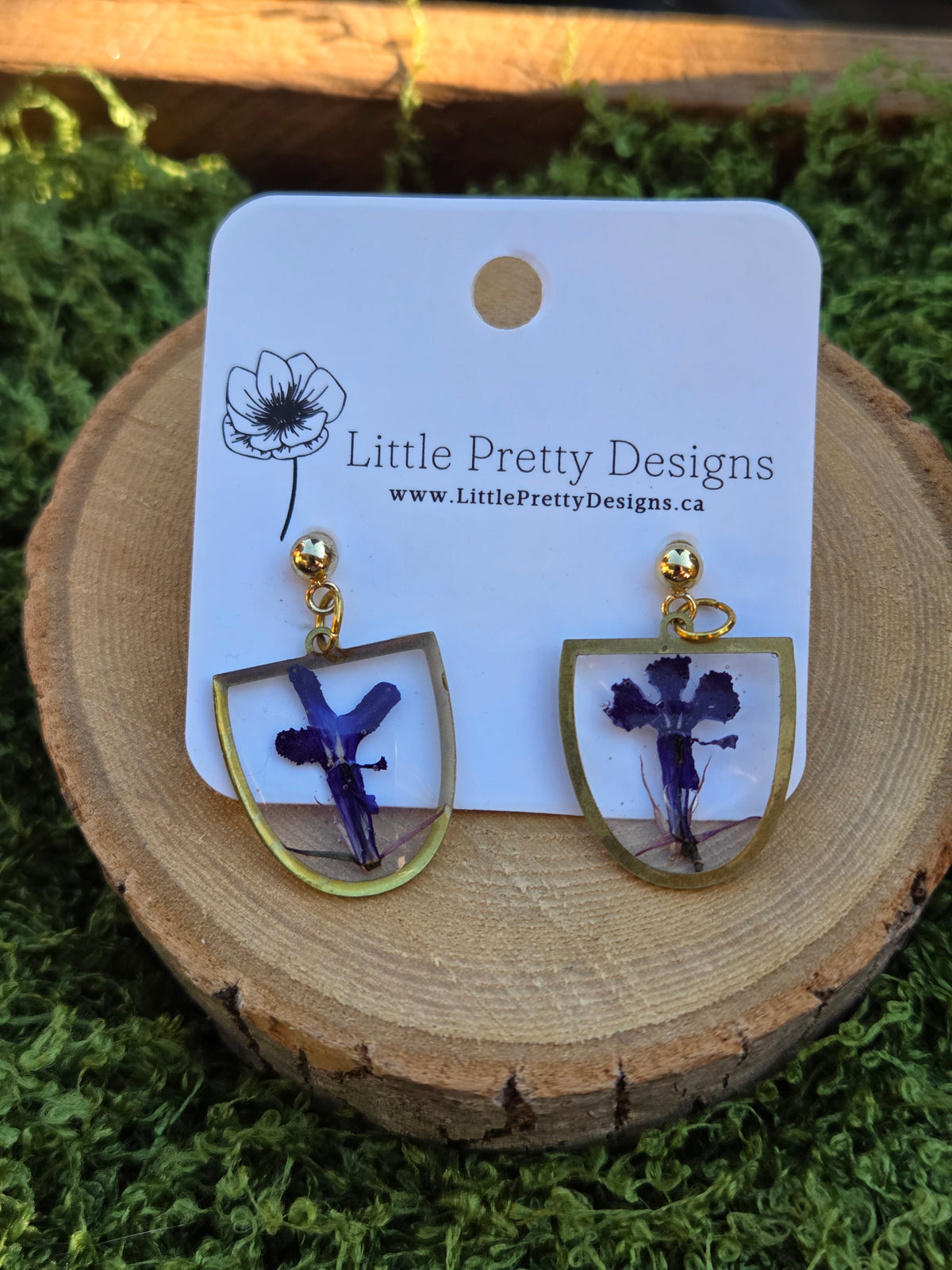 Floral Drop Earrings