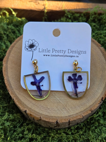 Floral Drop Earrings