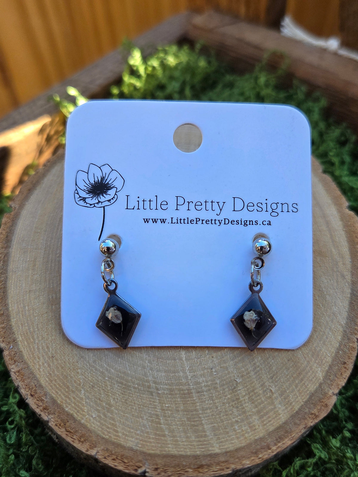 Floral Drop Earrings