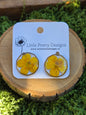 buttercup stud earrings