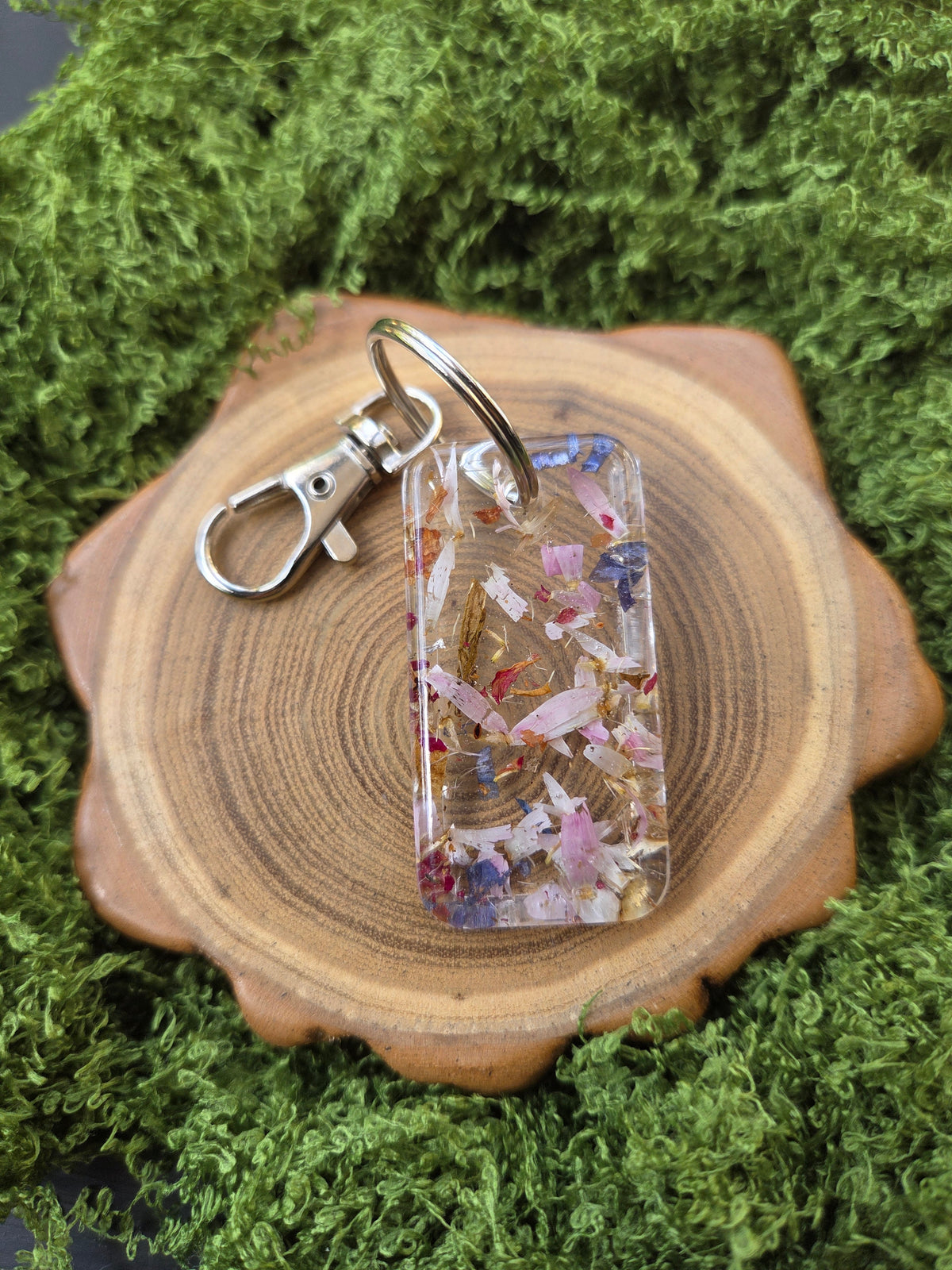 Wild Flower Keychain