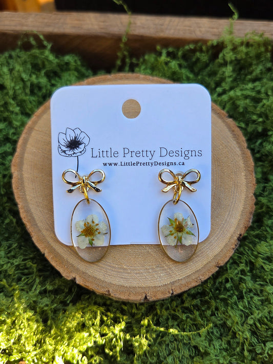 Floral Drop Earrings