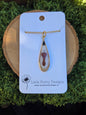 Teardrop Flower Necklace