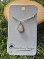 Teardrop Flower Necklace
