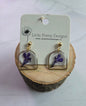 Pressed Flower Earrings