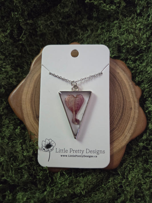 Pointed Floral Necklace