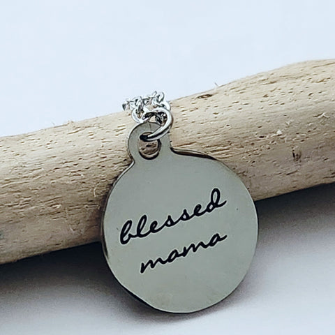 Blessed Mama - Charm Necklace