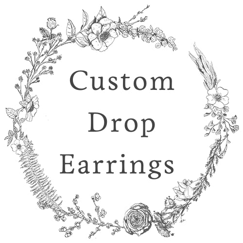 Custom drop Earrings