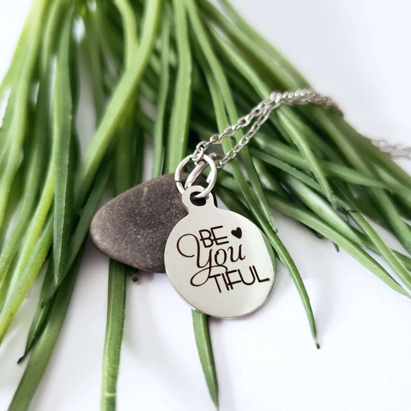 Be-You-Tiful - Beach Stone Necklace:Necklace:LittlePrettyDesigns