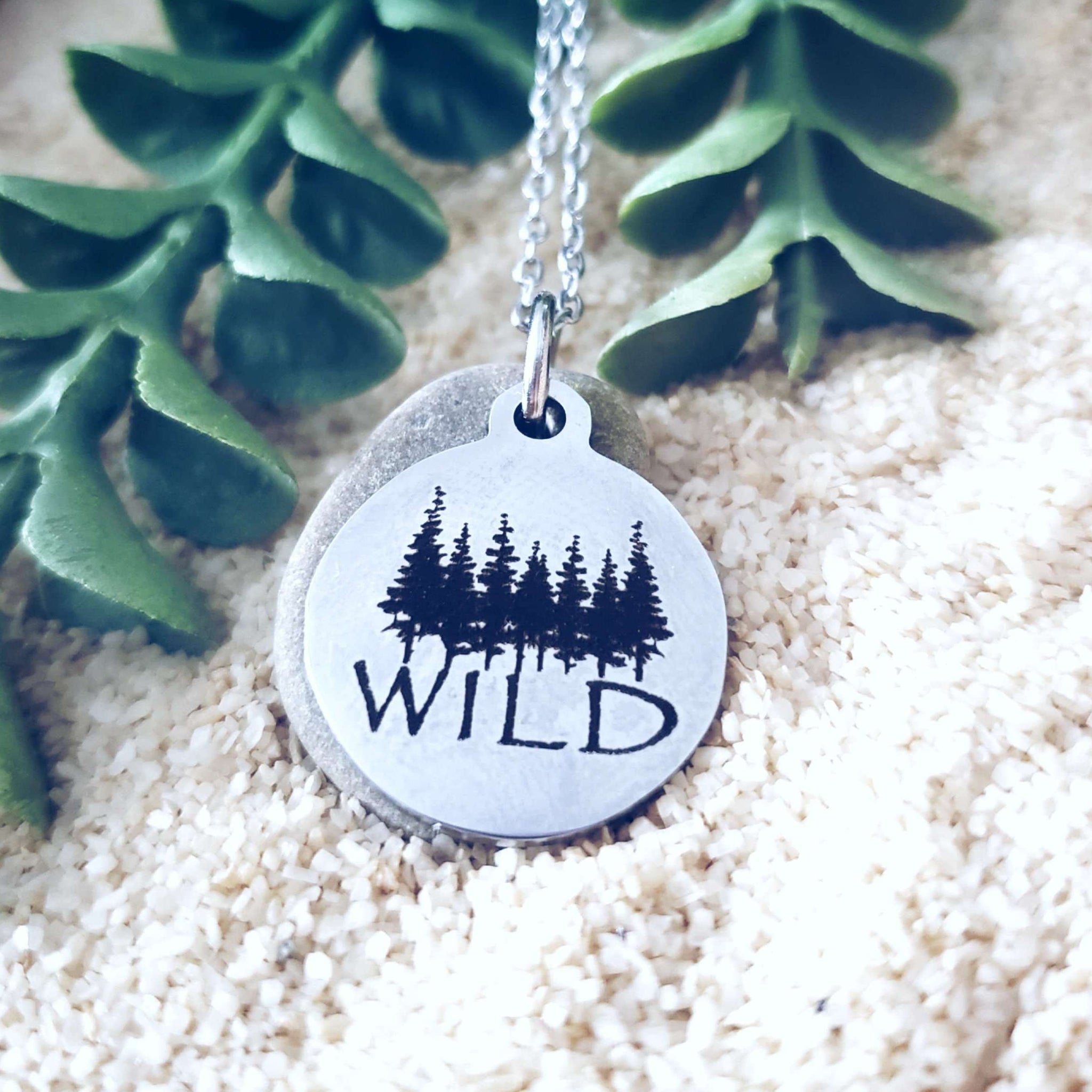 Wild - Beach Stone Necklace:Necklace:LittlePrettyDesigns